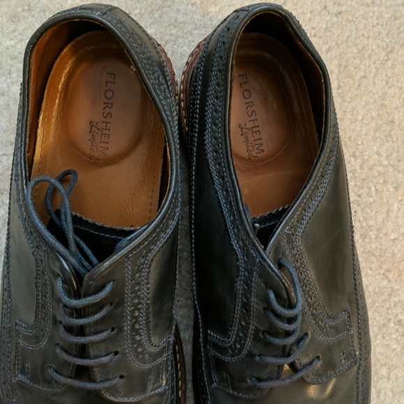 Florsheim midnight brogued oxfords - Picture 3 of 4